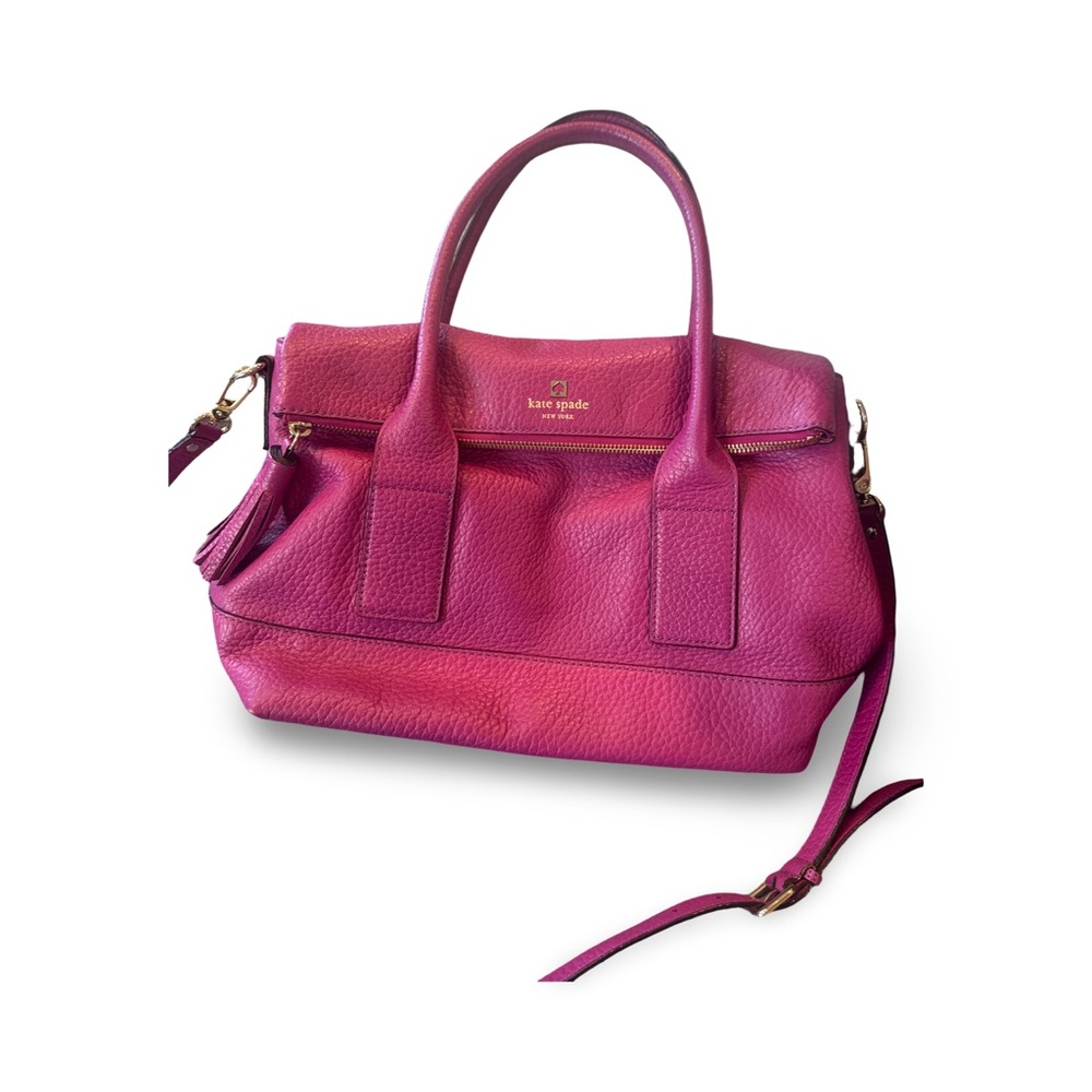 Kate Spade Pink Satchel with Bow Detail